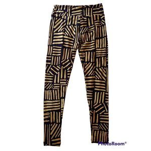 LuLaRoe Yellow And Black Leggings